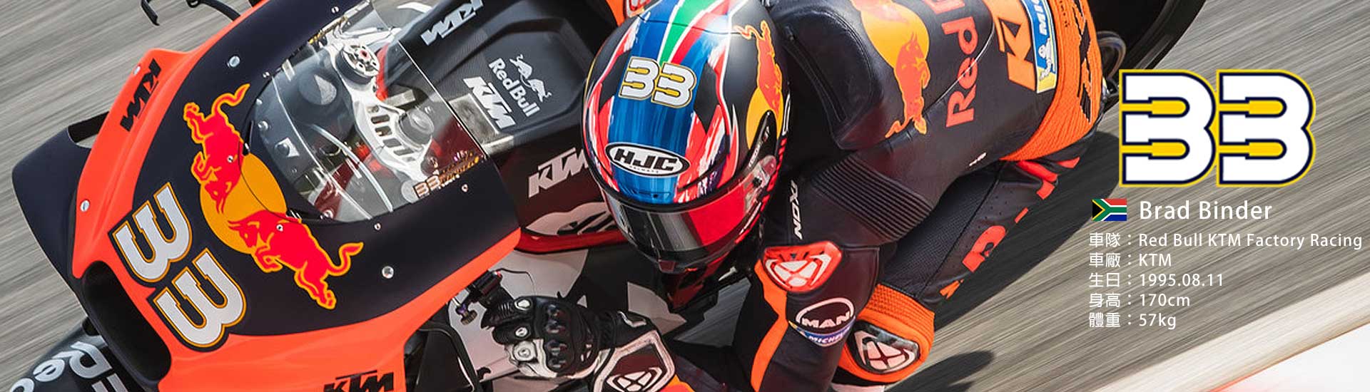 2021 MotoGP 【33】Brad Binder