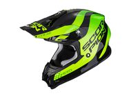 【Scorpion helmet】VX-16 AIR SOUL越野安全帽 (亮面黑/綠)
