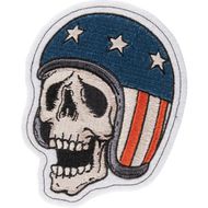【LETHAL THREAT】USA SKULL HELMET 復古式刺繡徽章