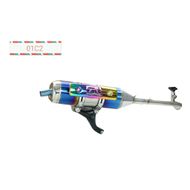 【OM銧榮】01C2白鐵回壓 全段排氣管 JET POWER 125