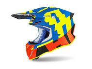 【AIROH】TWIST 2.0 FRAME越野安全帽 (消光黃/藍)