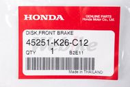 【HONDA Thailand 原廠零件】前碟盤 45251-K26-C12 GROM ABS (21)