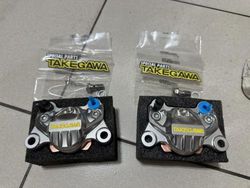 鋁合金鎳製雙活塞卡鉗 (孔距:84mm / 活塞尺寸:Φ34)