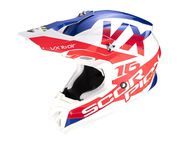 【Scorpion helmet】VX-16 AIR X-TURN越野安全帽 (白/紅)