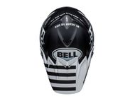 【BELL】MOTO-9S FLEX FASTHOUSE 越野安全帽 (消光黑/白)