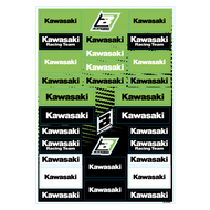 【Blackbird Racing】PVC 貼紙套組(Kawasaki樣式)
