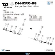 【DIMOTIV (DMV)】ROLL 平衡端子 YZF-R車系 (17-22)