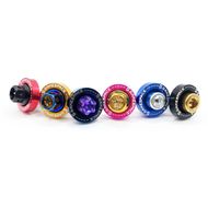【GAME SPACE】Button-Head License Plate Washer (Excluding Bolts)