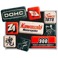 【KAWASAKI】【Kawasaki Magnets Set of 9】磁鐵組