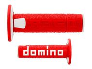 【domino】A360通用型越野握把套 (紅色/白色/直徑22-26mm)