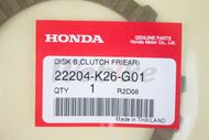 【HONDA Thailand 原廠零件】Clutch Pad B 22204-K26-G01