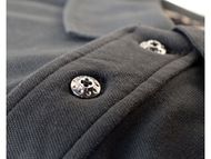 【MOTO CORSE】灰色Polo衫  (附鈦合金材質鈕扣)