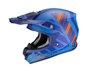 【Scorpion helmet】VX-21 URBA越野安全帽 (消光藍/橘)