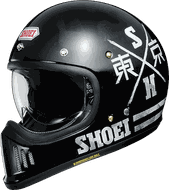 【SHOEI】EX-ZERO XANADU TC-5 黑/白 彩繪 全罩安全帽【總代理公司貨】