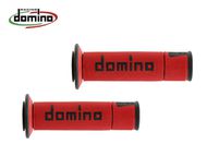 【domino】A450 通用型握把套 (競技型 / 左右一對 / 紅 / 黑)