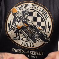 【Louis】【Louis Parts and Service T-Shirt】摩托車騎士T恤