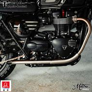 【MOTONE】彎口 尾段排氣管 水冷 STREET TWIN