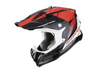 【Scorpion helmet】VX-22 AIR ATTIS越野安全帽 (亮面黑/紅)