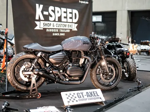 JOINTS 2025 改裝盛會直擊：GT-AXEL 打造 Royal Enfield Hunter 350 混搭新風潮