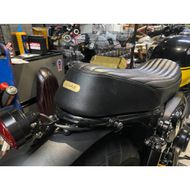 【SOURCEMOTO】不鏽鋼底板手工坐墊 (合成皮) CB350 / Pro / RS 紀念版