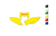 【Blackbird Racing】車身貼紙 (黃色)