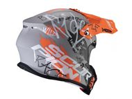 【Scorpion helmet】VX-16 AIR ORATIO越野安全帽 (消光灰/橘)