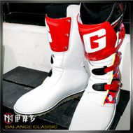 【gaerne】BALANCE CLASSIC 防水車靴 (迷彩白/紅/藍)