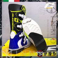 【gaerne】SG-J 青少年越野車靴 (白/藍/黃)