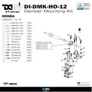 【DIMOTIV (DMV)】OHLINS 防甩頭座 CB650F