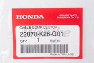 【HONDA Thailand 原廠零件】Clutch Cable (Hi-Lex) 22870-K26-G01