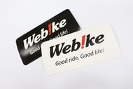 【WEBIKE TEAM NORICK】Web!ke LOGO 貼紙 - 黑