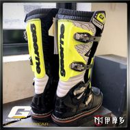 【gaerne】GX-1 GOODYEAR 高筒越野車靴 (白/黑/黃)
