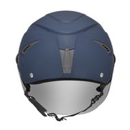 【ZEUS 瑞獅】ZS-126DC 素色 半罩式安全帽 (啞光藍)