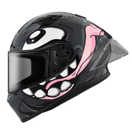 【ZEUS 瑞獅】ZS-826 BK12 彩繪 全罩安全帽 (黑灰/黑銀)