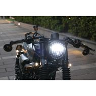 【SOURCEMOTO】LED滑胎燈 5.75吋 鏡面 CB350 / Pro / RS / GB350