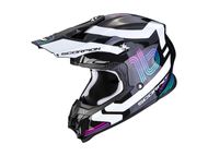 【Scorpion helmet】VX-16 AIR TUB越野安全帽 (金屬黑/白)