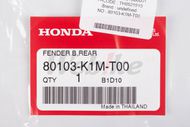 【HONDA Thailand 原廠零件】後土除B【FENDER, REAR B 80103-K1M-T00】
