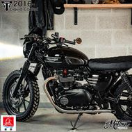 【MOTONE】彎口 尾段排氣管 水冷 STREET TWIN
