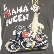 【motogadget】【Motomania *Lama Queen* Ladies Shirt】女用T恤